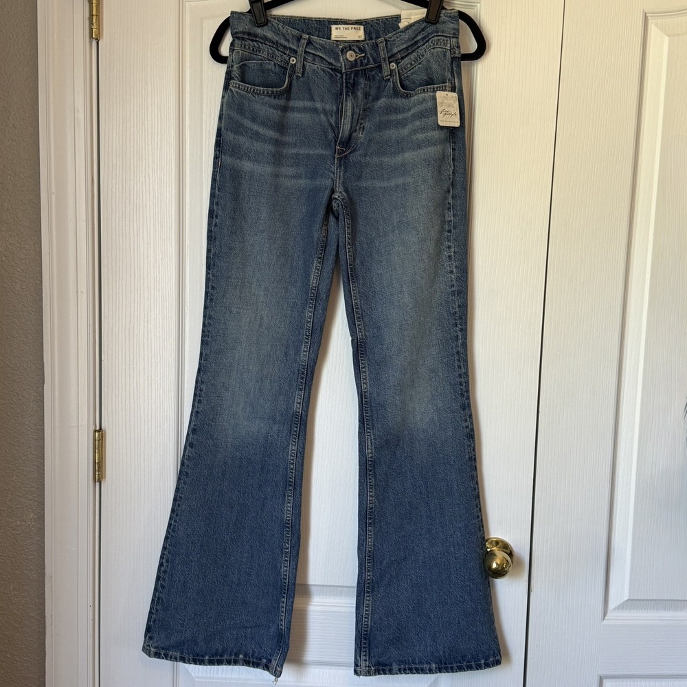 Free People West Coast Relaxed Flare Size 27 NWT